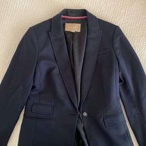 Classic navy blazer